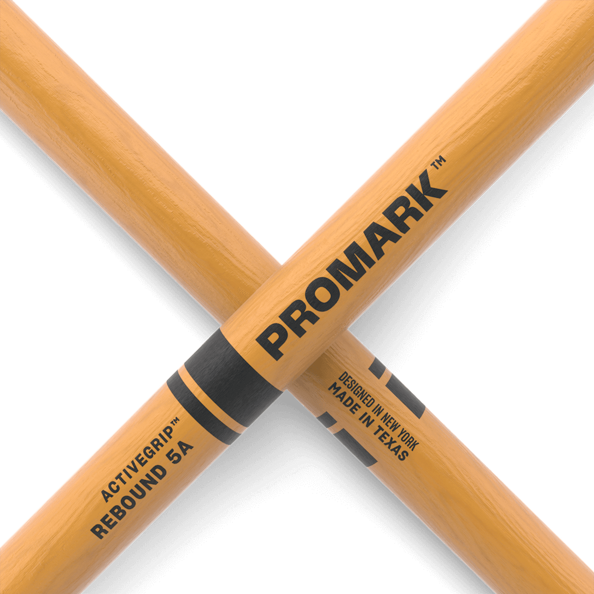 Promark Drum Stick - Rebound 5A Activegrip Clear Wood Tip - Joondalup Music Centre