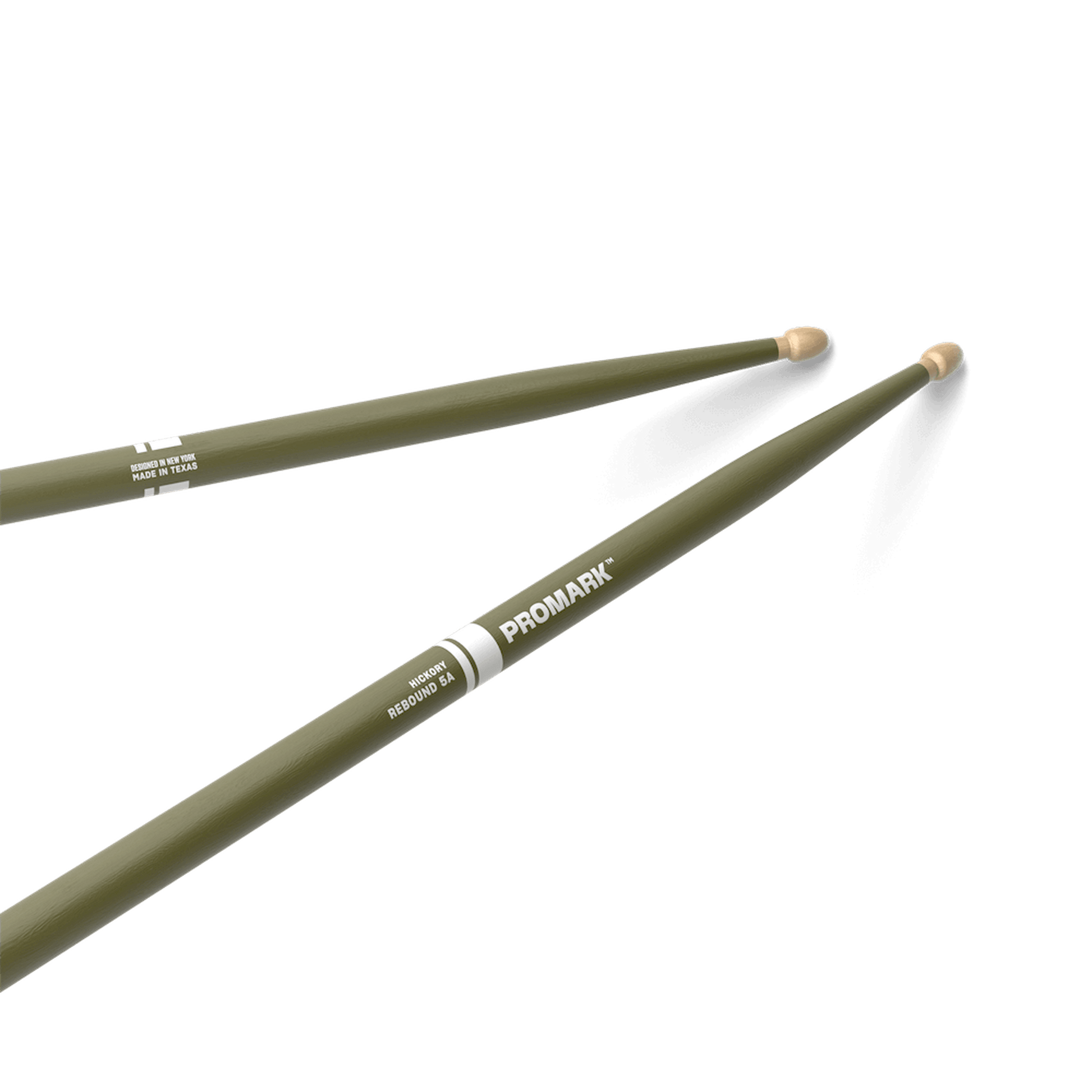 PROMARK DRUM STICKS - REBOUND 5A ACORN WOOD TIP GREEN - Joondalup Music Centre