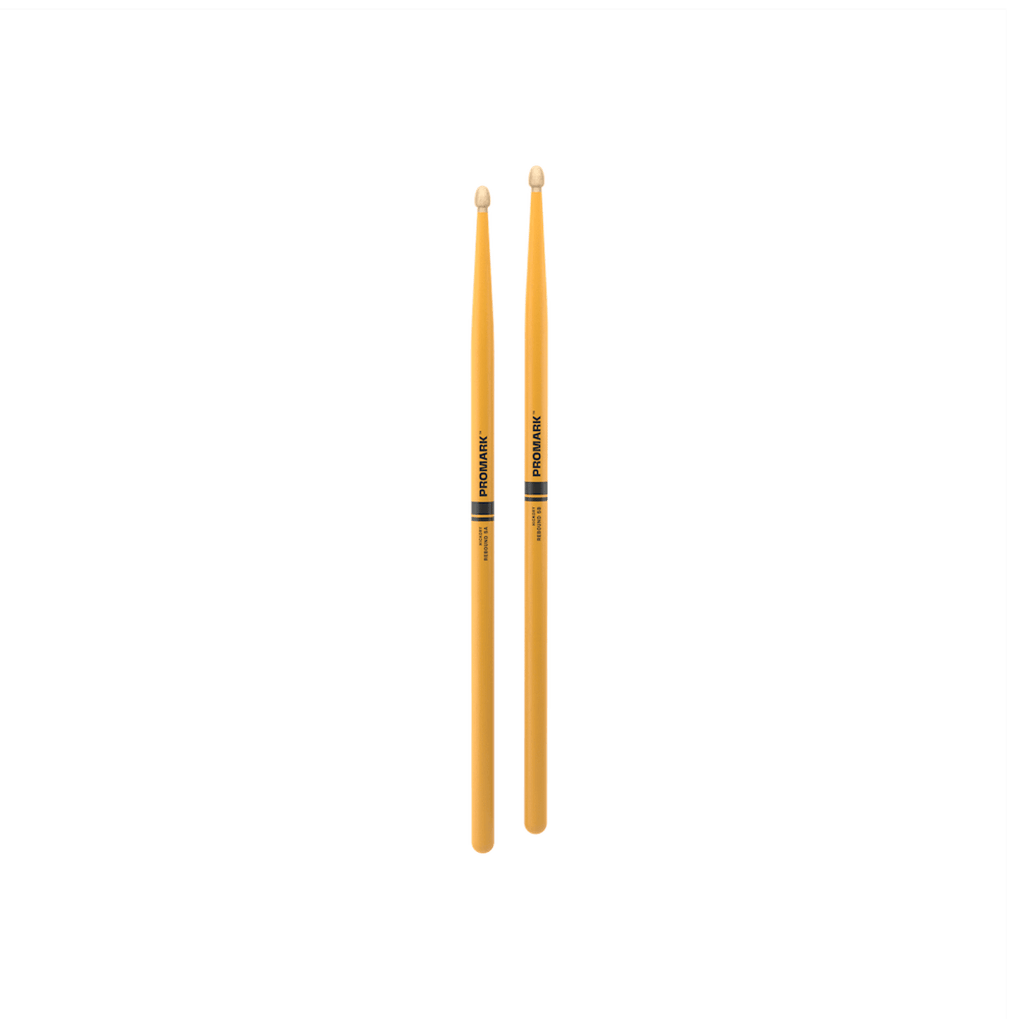 PROMARK DRUM STICKS - REBOUND 5A ACORN WOOD TIP YELLOW - Joondalup Music Centre