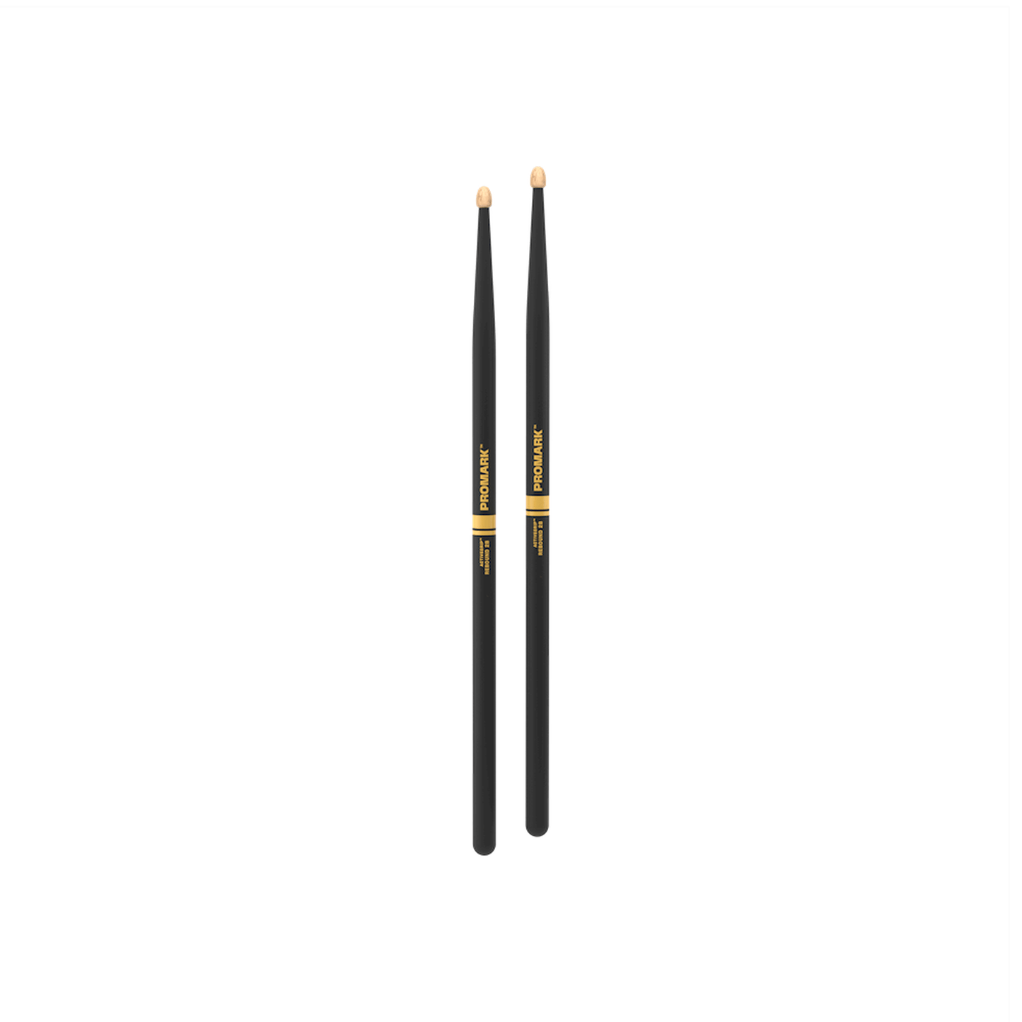 Promark Drum Sticks - Rebound 2B Activegrip Wood Tip-DRUM STICKS, BRUSHES & MALLETS-Joondalup Music Centre
