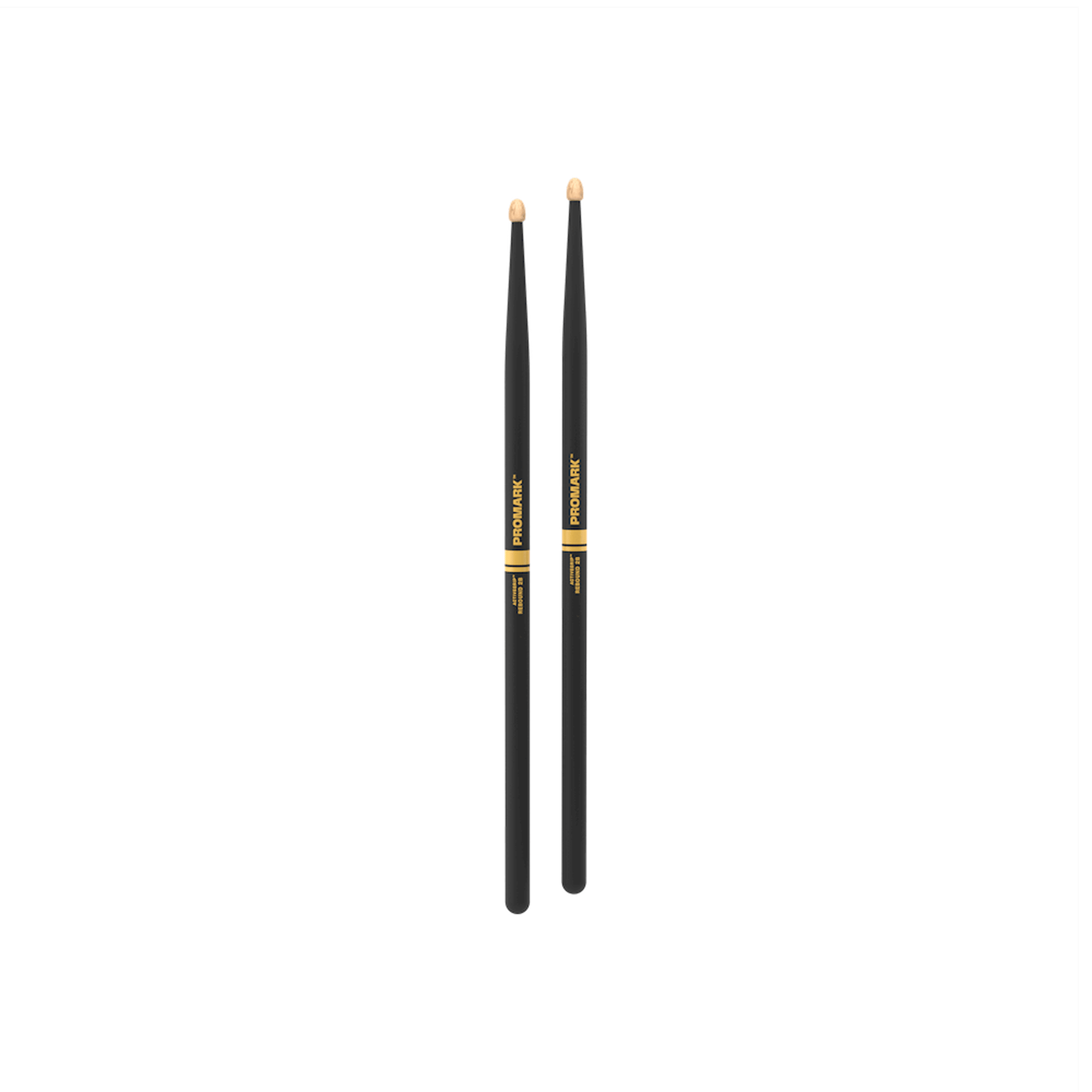 Promark Drum Sticks - Rebound 2B Activegrip Wood Tip-DRUM STICKS, BRUSHES & MALLETS-Joondalup Music Centre