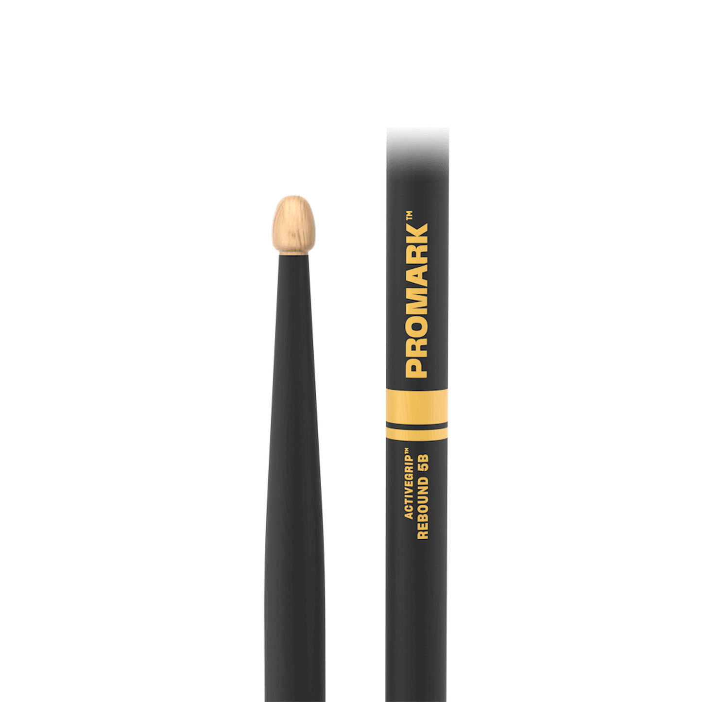 Promark Drum Sticks - Rebound 5B Activegrip Wood Tip