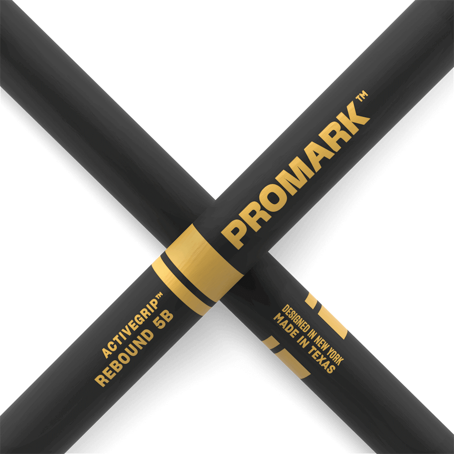 Promark Drum Sticks - Rebound 5B Activegrip Wood Tip-DRUM STICKS, BRUSHES & MALLETS-Joondalup Music Centre