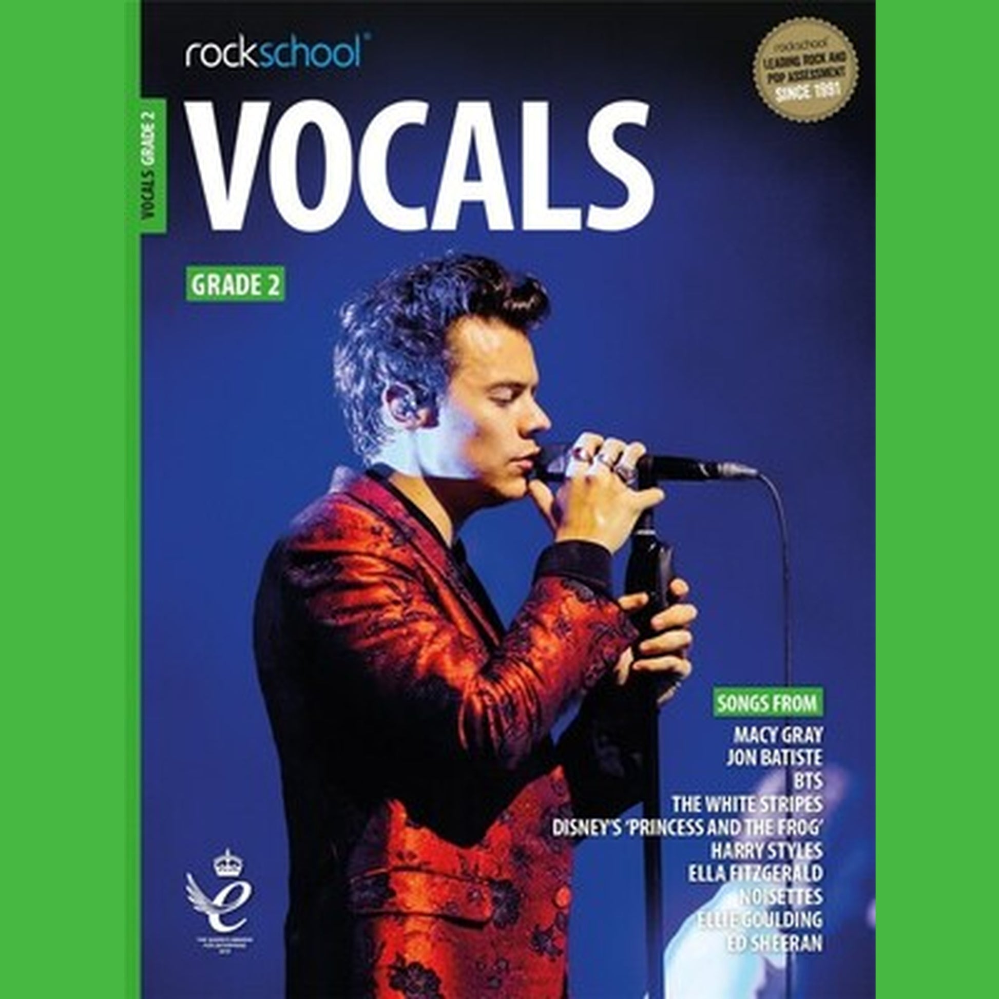 Rockschool Vocals Grade 2 (2021) - Joondalup Music Centre