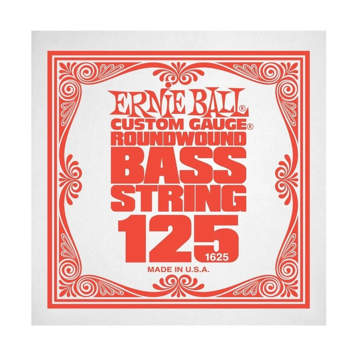 Ernie Ball P01625 Nickel Wound Roundwound Electric Bass String .125