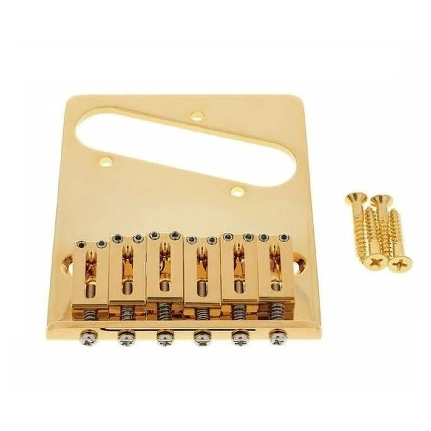 Eagle Telecaster Bridge Assembly - Gold