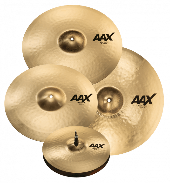 SABIAN 25005XCPB AAX PROMOTIONAL CYMBAL PACK 14/16/18/21 - Joondalup Music Centre