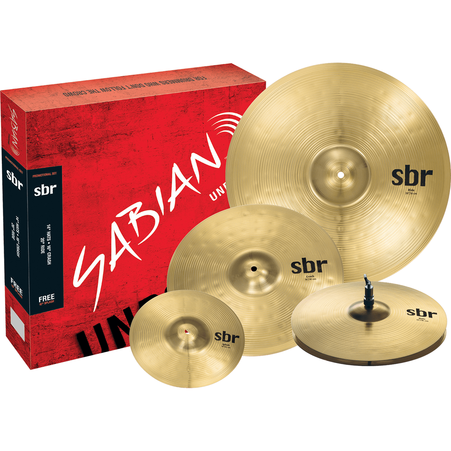 SABIAN SBR PROMOTION CYMBAL PACK - SBR5003GSBR - Joondalup Music Centre
