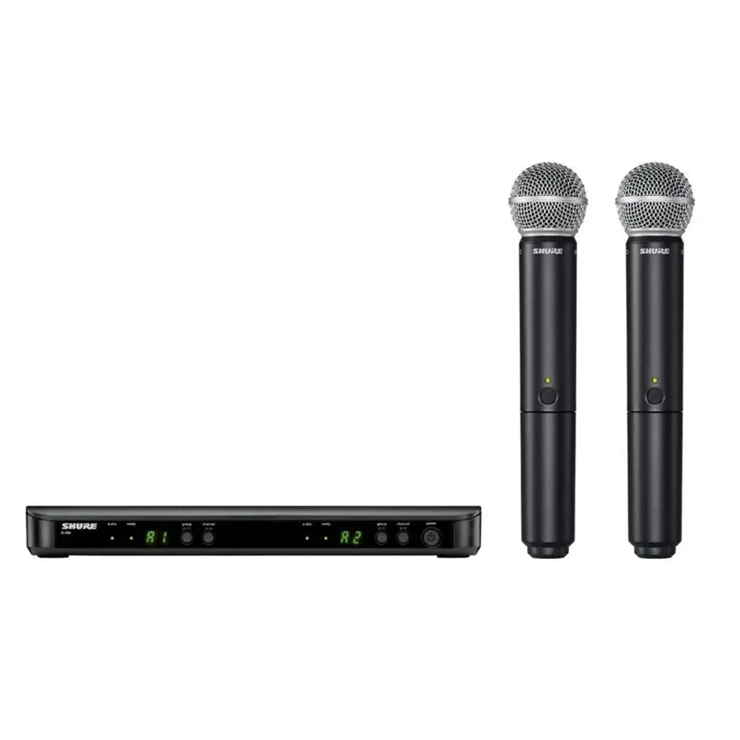 Shure BLX288/SM58 Wireless Dual Handheld System-WIRELESS-Joondalup Music Centre
