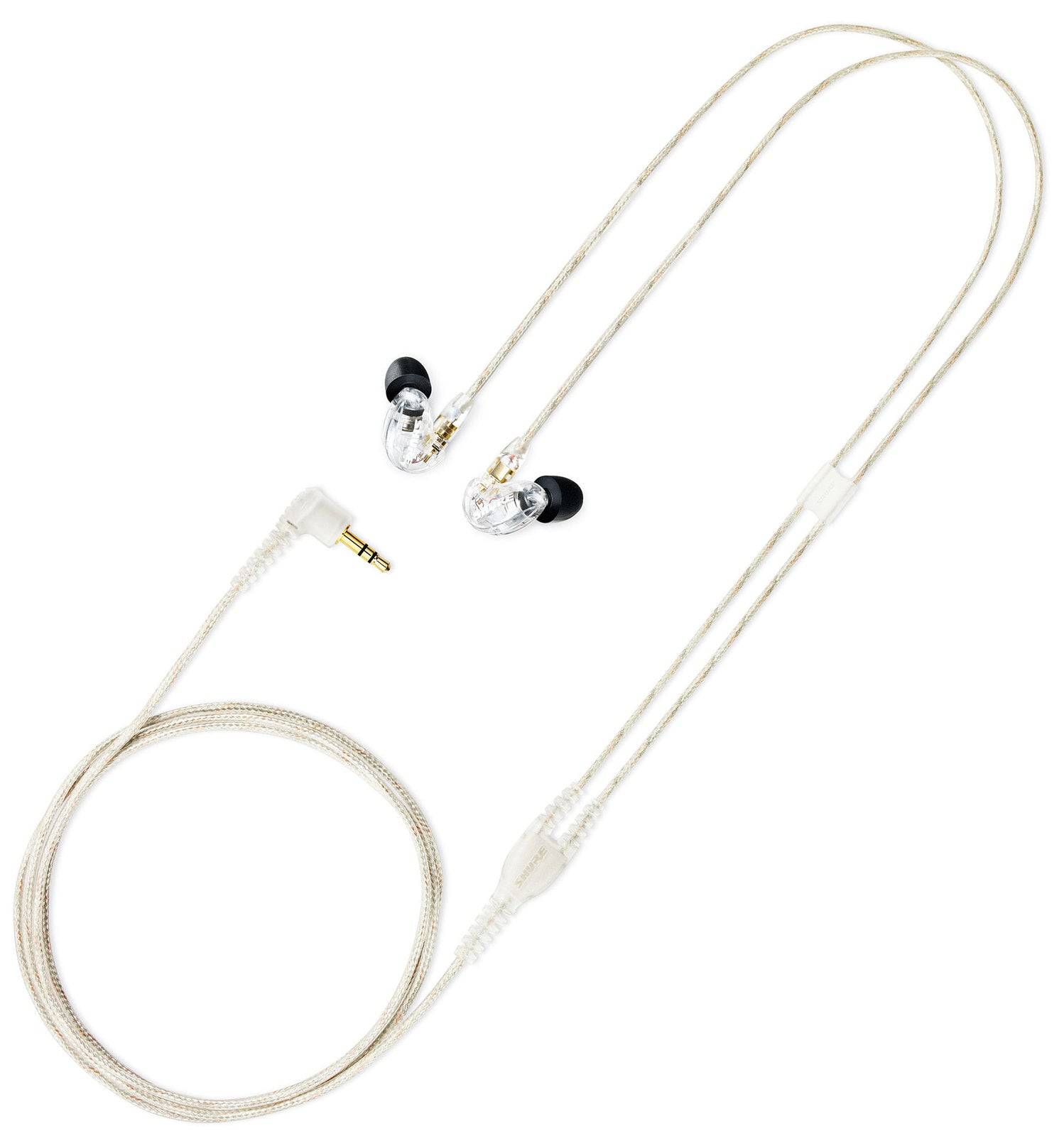 SHURE SE215 SOUND ISOLATING EARPHONES - CLEAR - Joondalup Music Centre