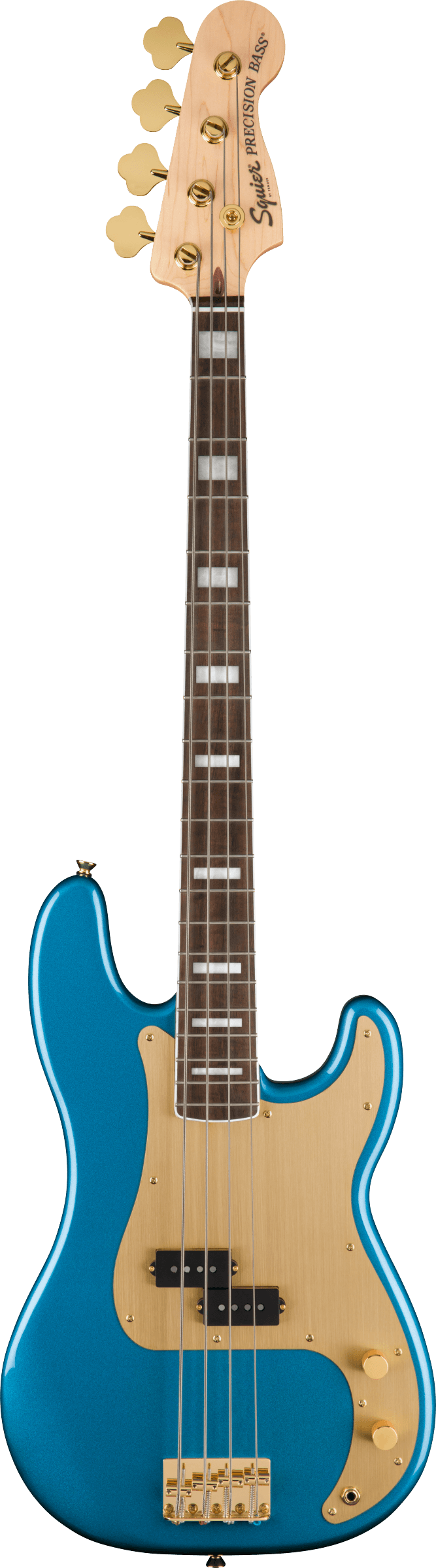 SQUIER 40TH ANNIVERSARY P BASS - LAKE PLACID BLUE - Joondalup Music Centre