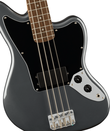 Squier Affinity Series Jaguar Bass - Charcoal Frost Metallic - Joondalup Music Centre