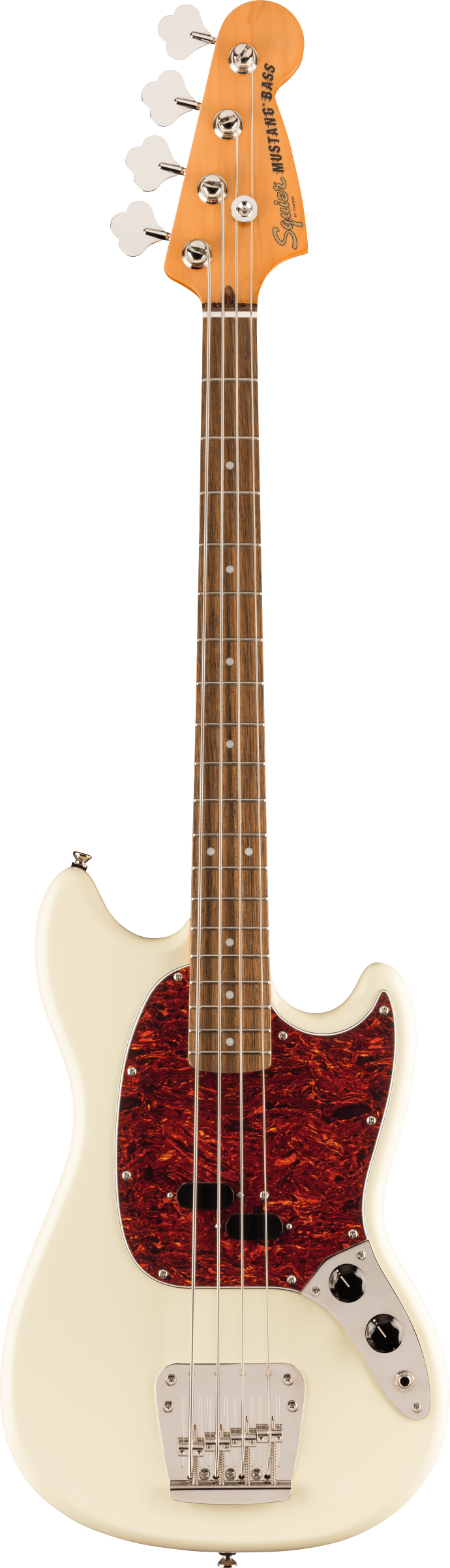 SQUIER CLASSIC VIBE 60s MUSTANG BASS OLYMPIC WHITE - Joondalup Music Centre