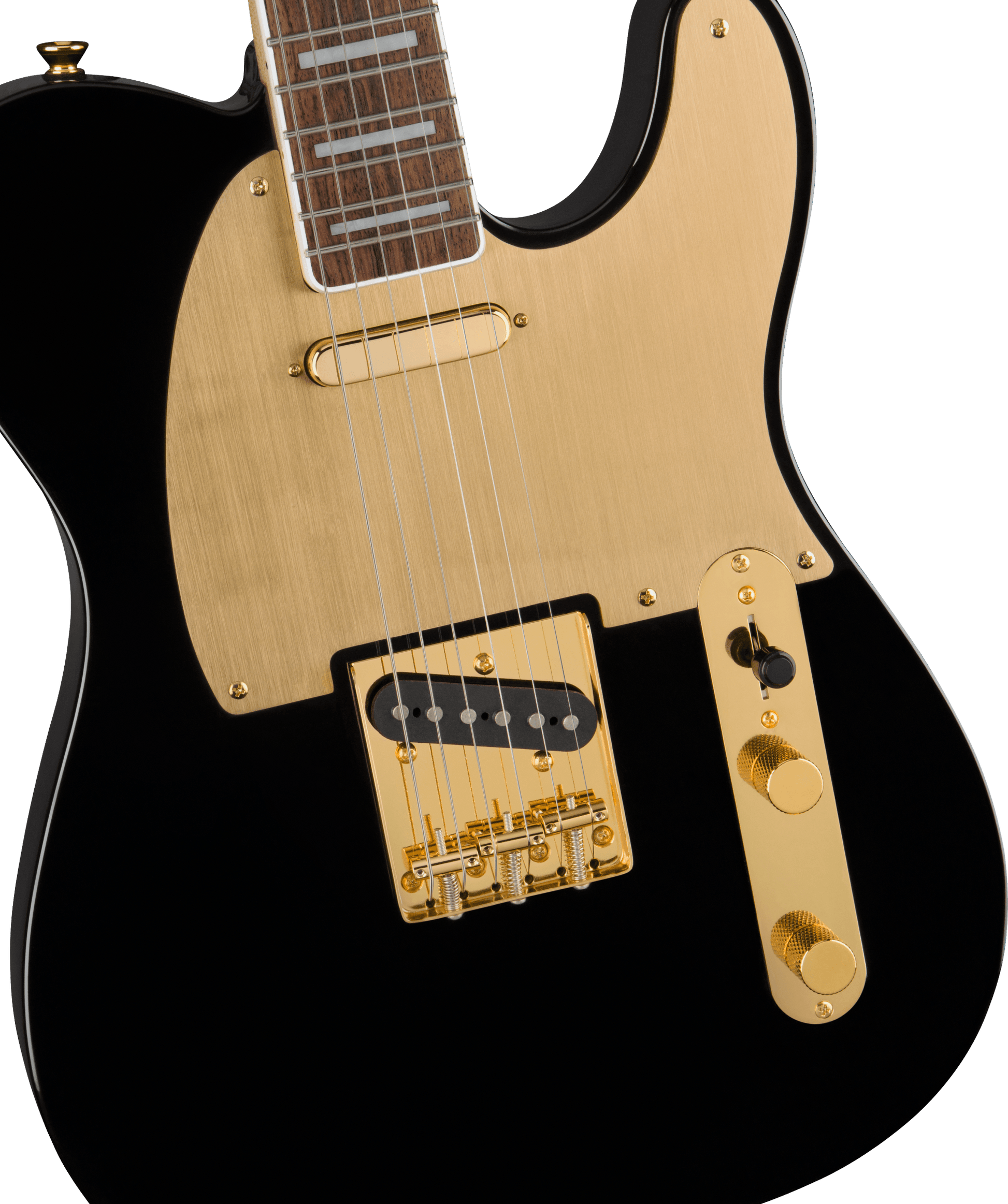 Squier 40th Anniversary Telecaster Electric Guitar - Black - Joondalup Music Centre