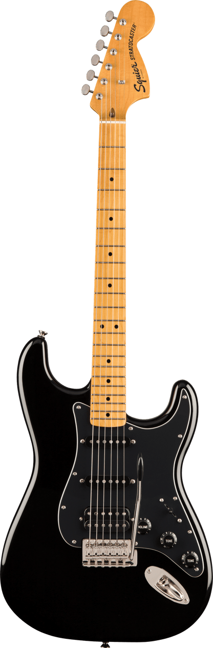 Squier Classic Vibe 70s Stratocaster HSS - Black - Joondalup Music Centre