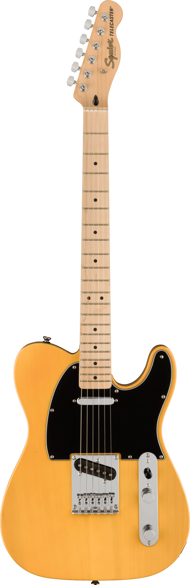 SQUIER AFFINITY TELECASTER ELECTRIC GUITAR - BUTTERSCOTCH BROWN - Joondalup Music Centre