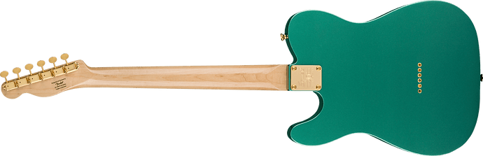 SQUIER 40TH GOLD EDITION ANNIVERSARY TELECASTER ELECTRIC GUITAR - SHERWOOD GREEN - Joondalup Music Centre