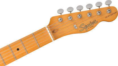 Squier 40th Anniversary Telecaster Electric Guitar - Satin Vintage Blonde - Joondalup Music Centre