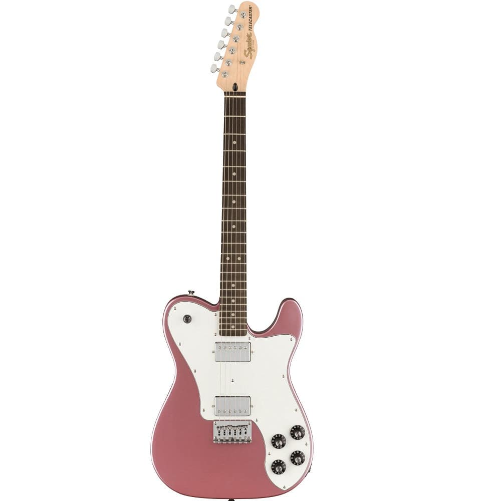 SQUIER AFFINITY TELECASTER DELUXE ELECTRIC GUITAR - BURGUNDY MIST - Joondalup Music Centre