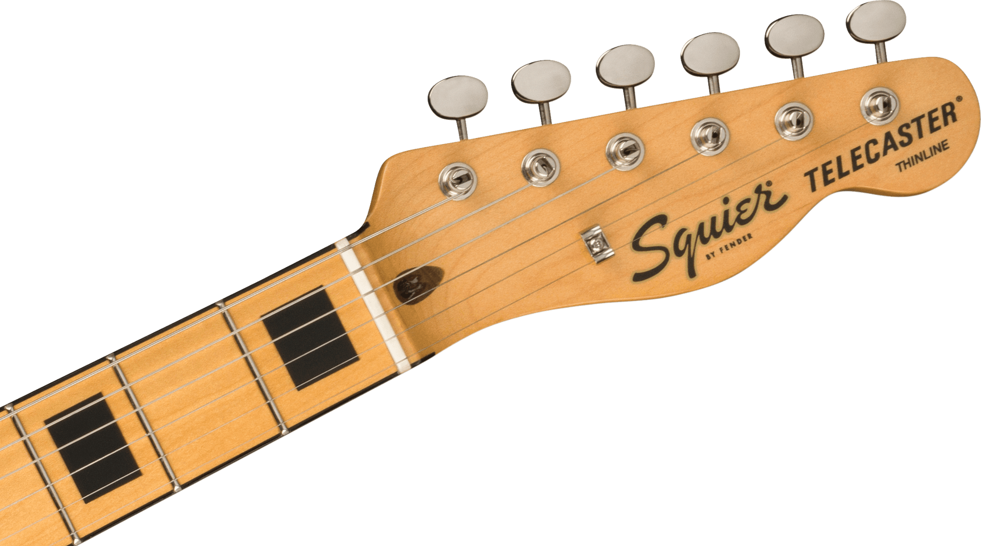 Squier FSR Classic Vibe 60s Thinline Telecaster Electric Guitar - Maple Neck / Olympic White - Joondalup Music Centre