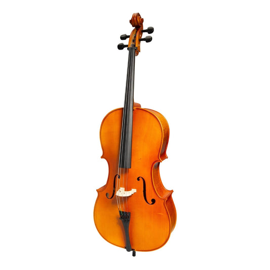 Steinhoff 1/2 Size Solid Top Student Cello Outfit - Natural Satin - Joondalup Music Centre