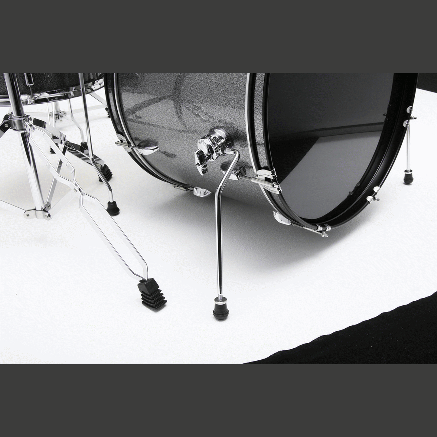 TAMA STAGESTAR 5PC DRUM KIT W/ CYMBALS - COSMIC SILVER SPARKLE (ST52HC) - Joondalup Music Centre