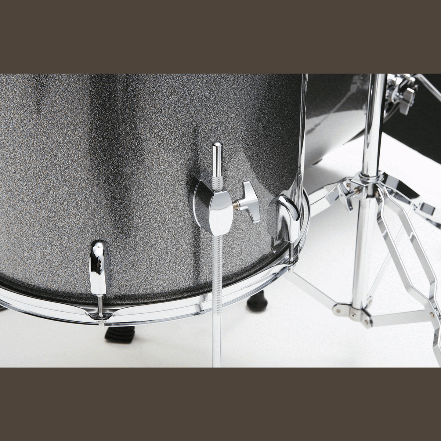 TAMA STAGESTAR 5PC DRUM KIT W/ CYMBALS - COSMIC SILVER SPARKLE (ST52HC) - Joondalup Music Centre