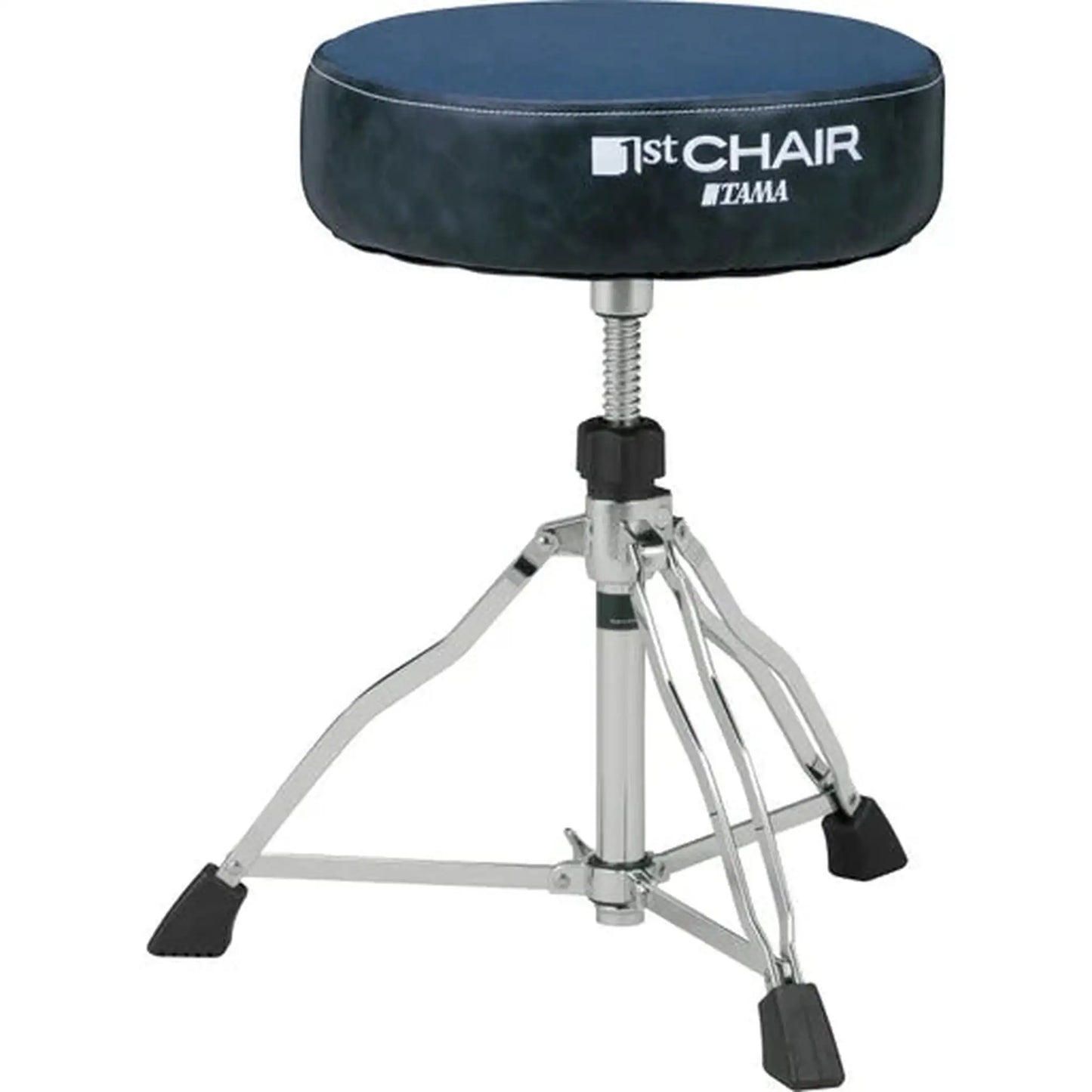 Tama 1st Chair Round Rider Drum Throne with Canvas Seat - Navy Blue