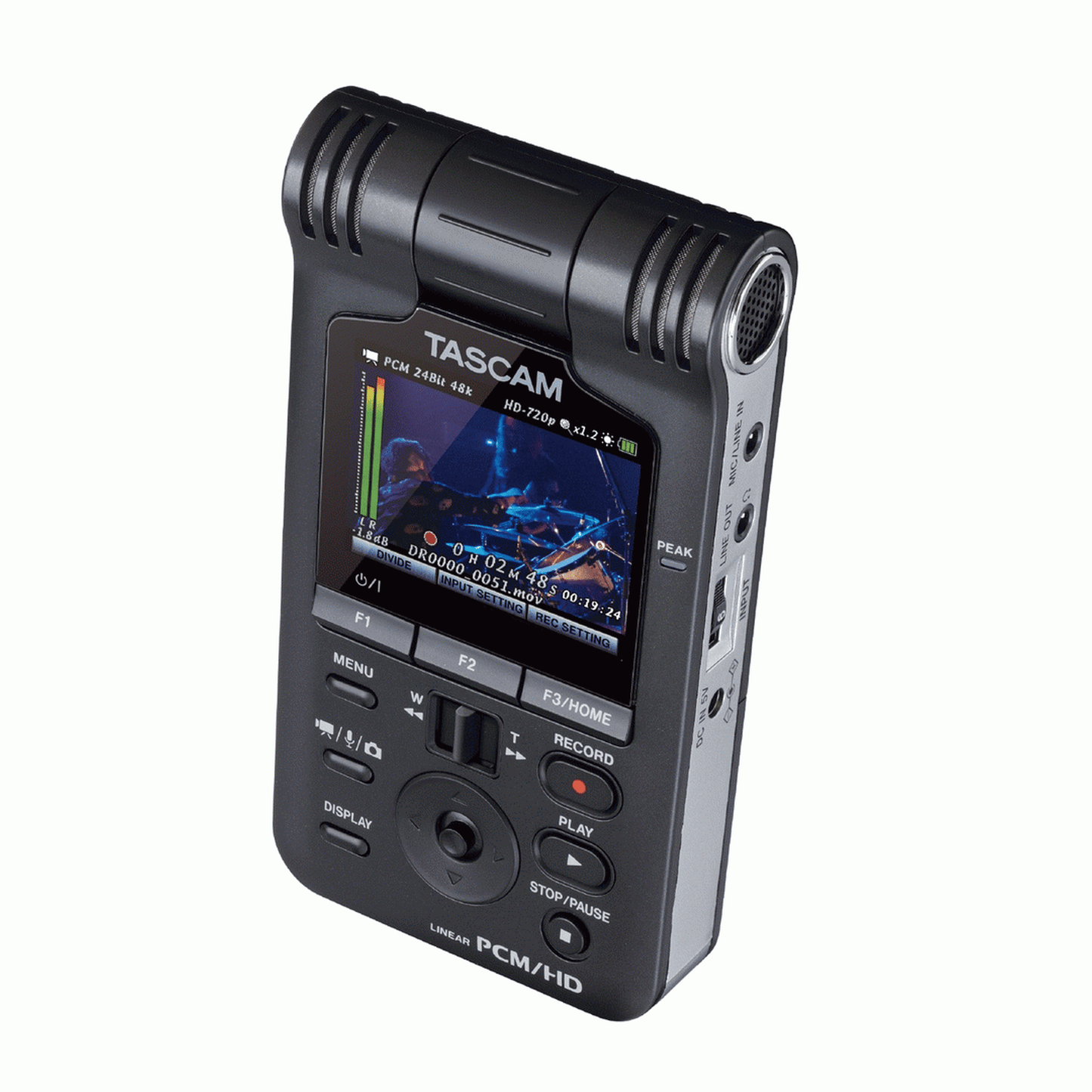 TASCAM HD VIDEO/ LINEAR PCM RECORDER - Joondalup Music Centre