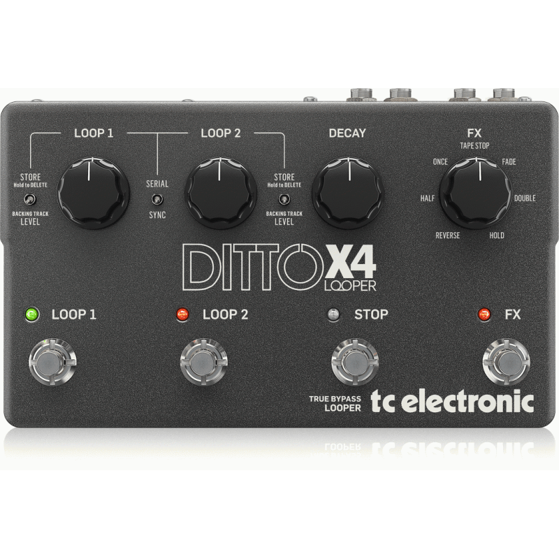 TC Electronic Ditto X4 Looper Pedal - Joondalup Music Centre