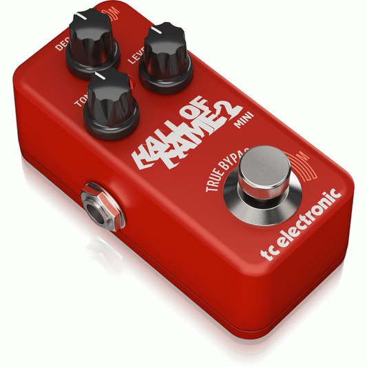 TC ELECTRONIC HALL OF FAME 2 MINI REVERB EFFECTS PEDAL - Joondalup Music Centre