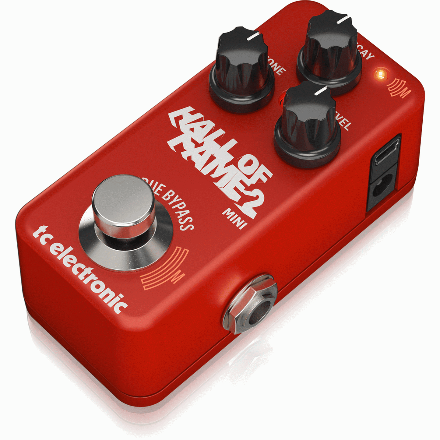 TC ELECTRONIC HALL OF FAME 2 MINI REVERB EFFECTS PEDAL - Joondalup Music Centre