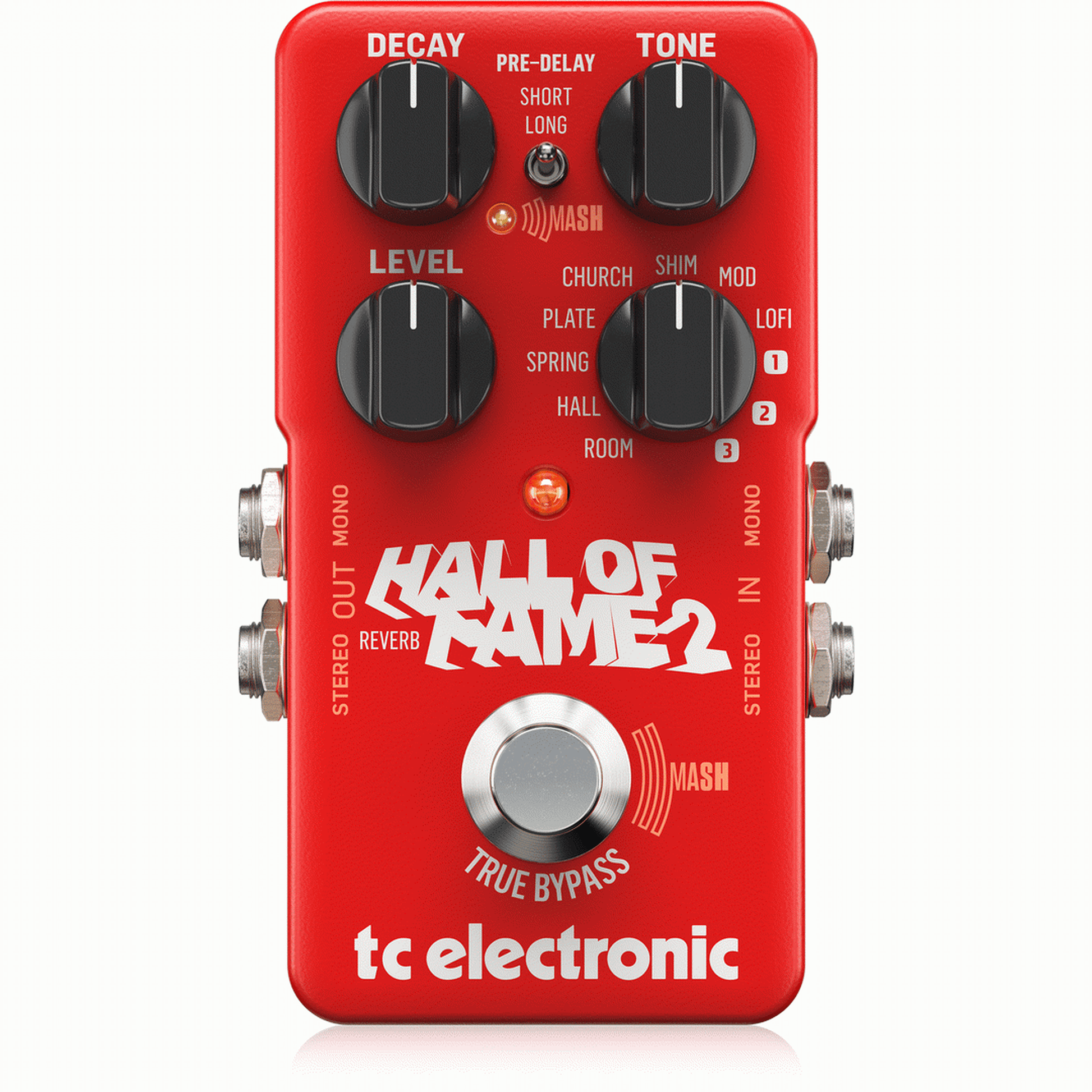 TC Electronic Hall Of Fame 2 Reverb Effects Pedal - Joondalup Music Centre