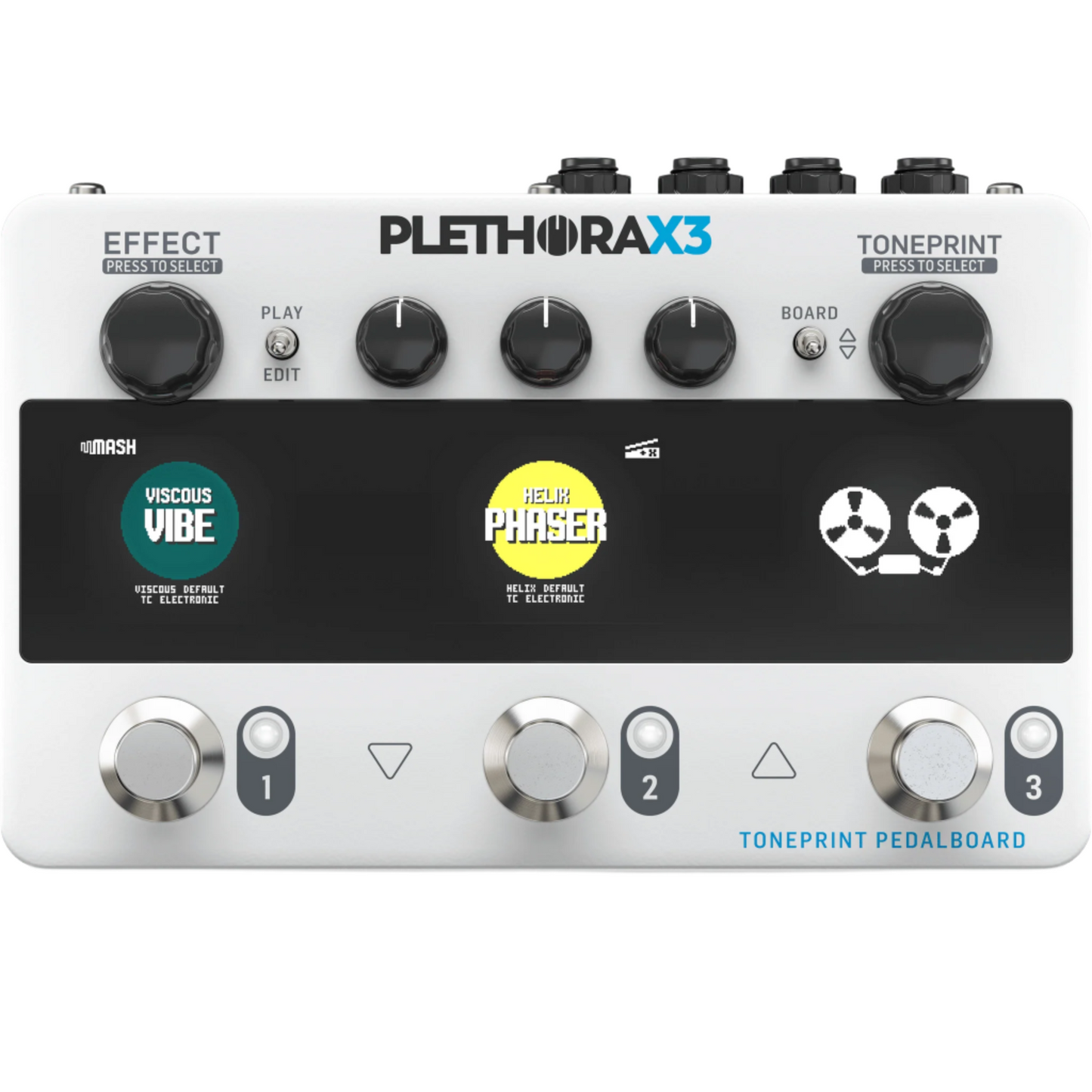 TC ELECTRONIC PLETHORA X3 TONEPRINT EFFECTS PEDAL - Joondalup Music Centre