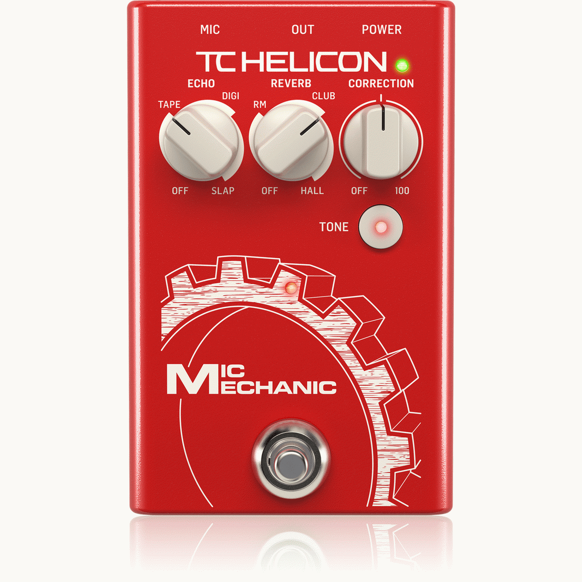 TC Helicon Mic Mechanic 2 Vocal Effects Pedal - Joondalup Music Centre