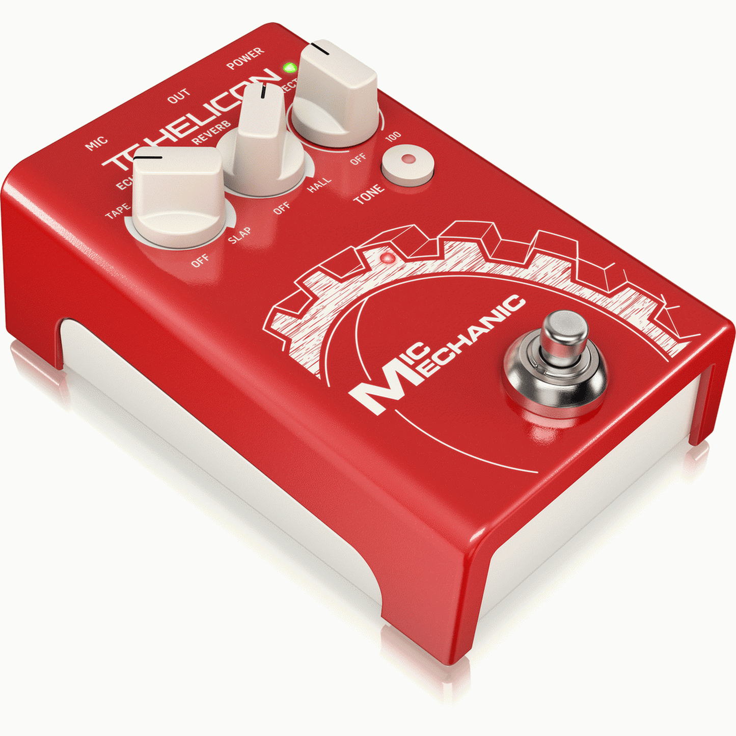 TC Helicon Mic Mechanic 2 Vocal Effects Pedal - Joondalup Music Centre