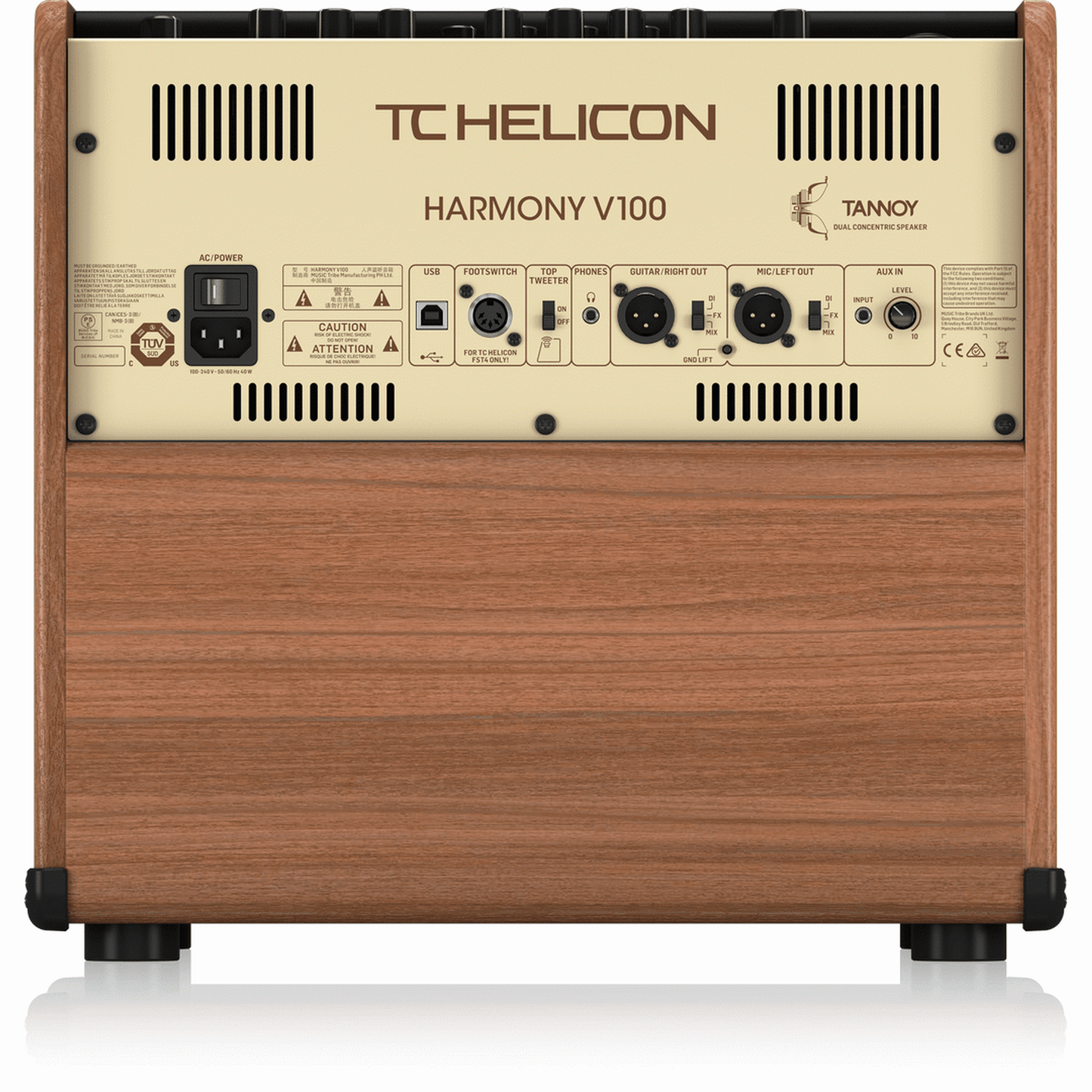 TC HELICON HARMONY V100 ACOUSTIC GUITAR AMPLIFIER - Joondalup Music Centre