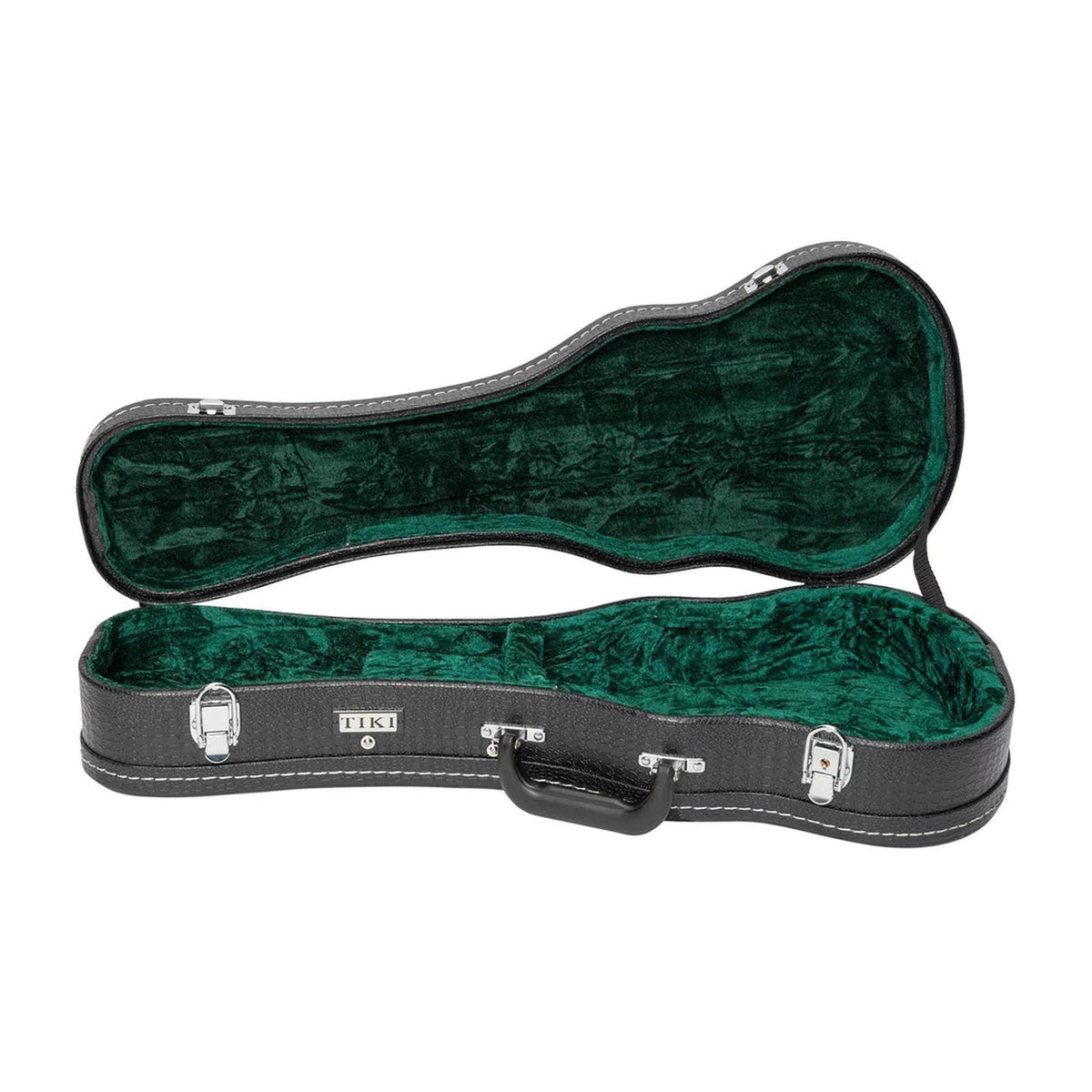 Tiki 22 Series Spruce Solid Top Electric Concert Ukulele w/ Hard Case - Natural Gloss - Joondalup Music Centre