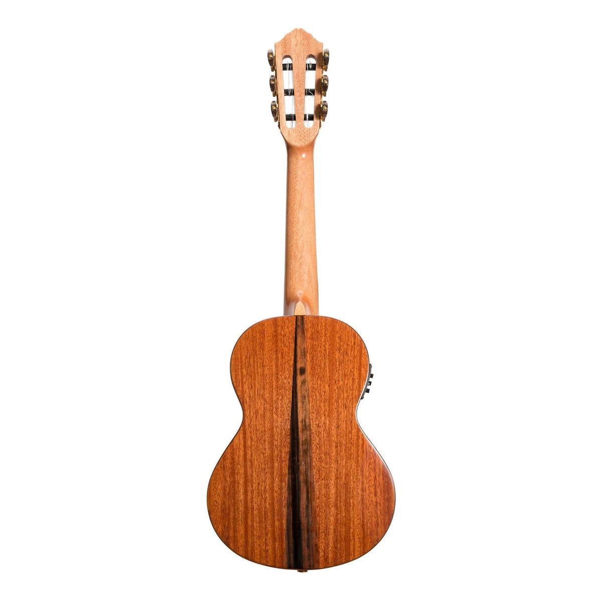 TIKI 6 STRING MAHOGANY SOLID TOP ELECTRIC UKULELE W/ BAG - NATURAL GLOSS - Joondalup Music Centre