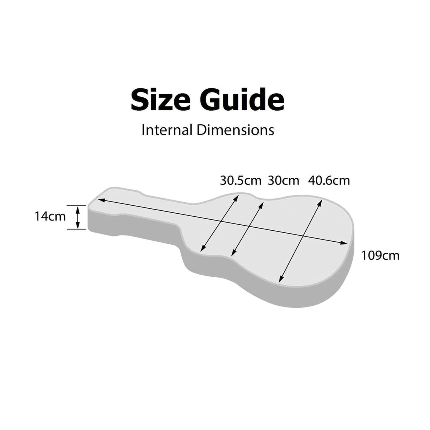 Timberidge Paisley Dreadnought Hard Case - Joondalup Music Centre