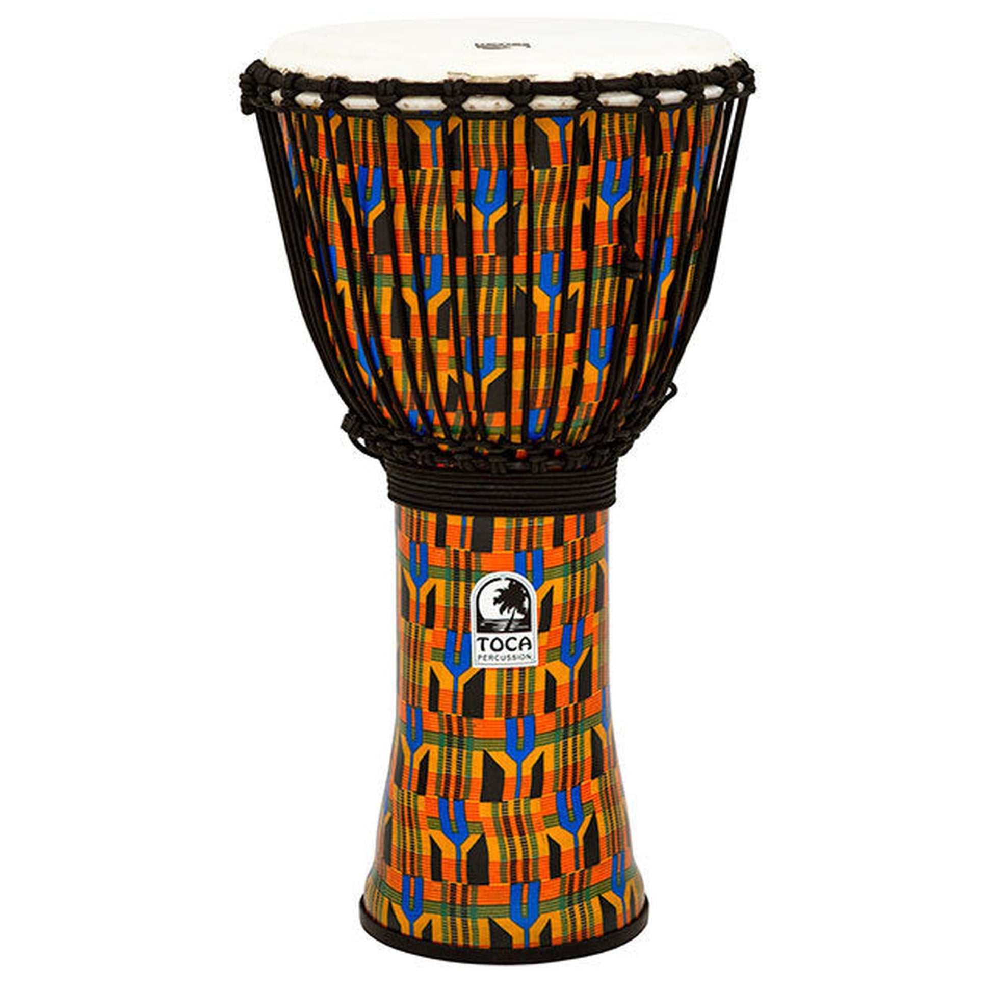 TOCA FREESTYLE 2 SERIES 12IN DJEMBE - KENTE CLOTH - Joondalup Music Centre