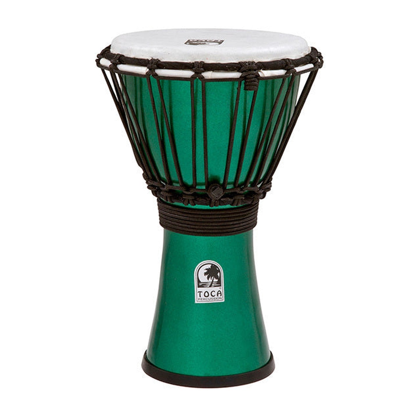 TOCA FREESTYLE COLOURSOUND SERIES 7IN DJEMBE - GREEN - Joondalup Music Centre