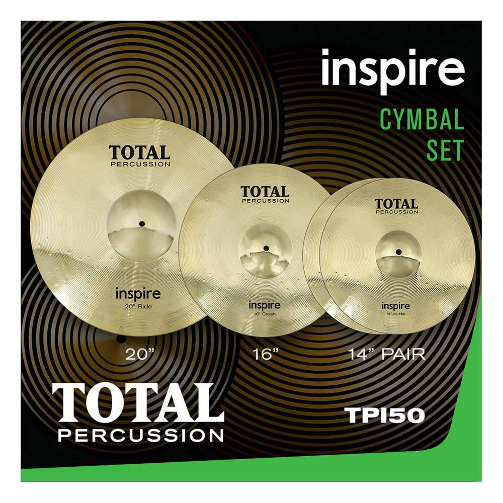 Total Percussion TPI50 Cymbal Pack - 14/16/20 - Joondalup Music Centre