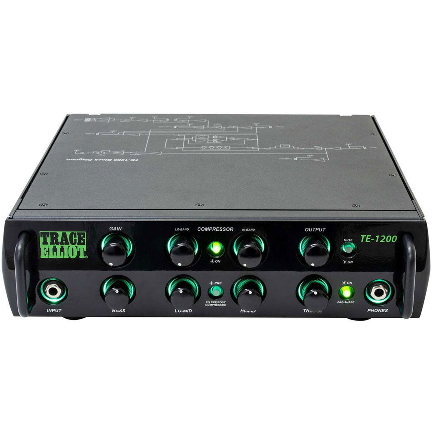Trace Elliot TE Series Professional 1200-Watt Bass Amplifier Head - Joondalup Music Centre