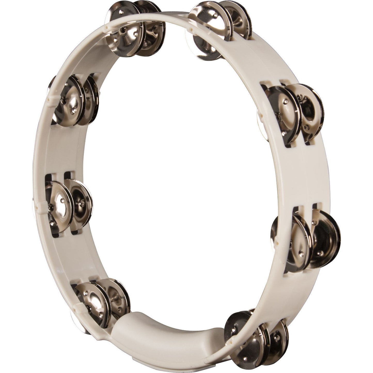 TRUE COLOURS 10in TAMBOURINE WHITE - Joondalup Music Centre