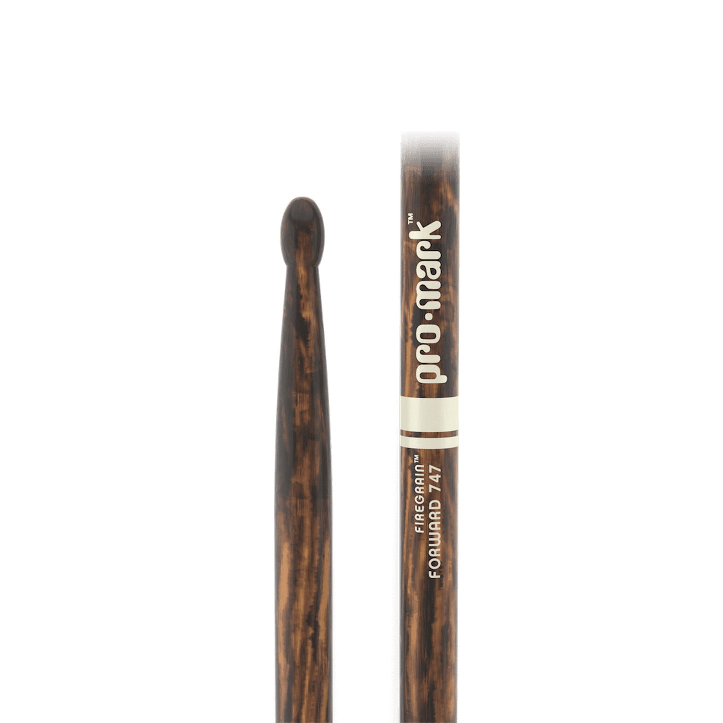 Promark Forward 747 Firegrain Wood Tip Drum sticks