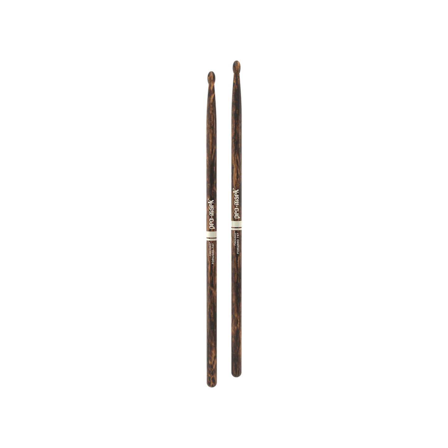 Promark Forward 747 Firegrain Wood Tip Drum sticks