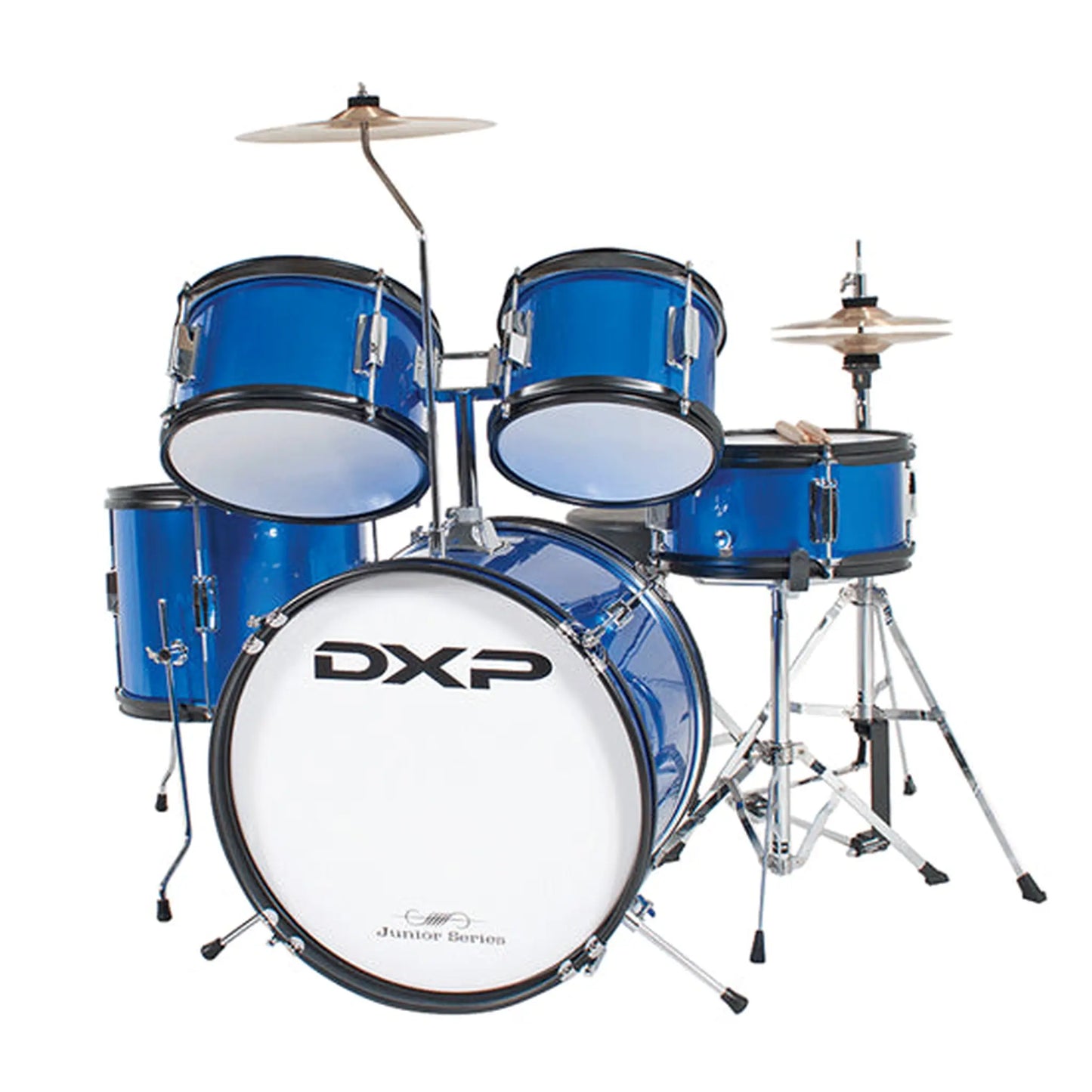 DXP 5 Piece Junior Drum Kit – Metallic Blue