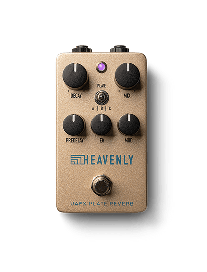 Universal Audio Heavenly Plate Reverb UA Effects Pedal - Joondalup Music Centre