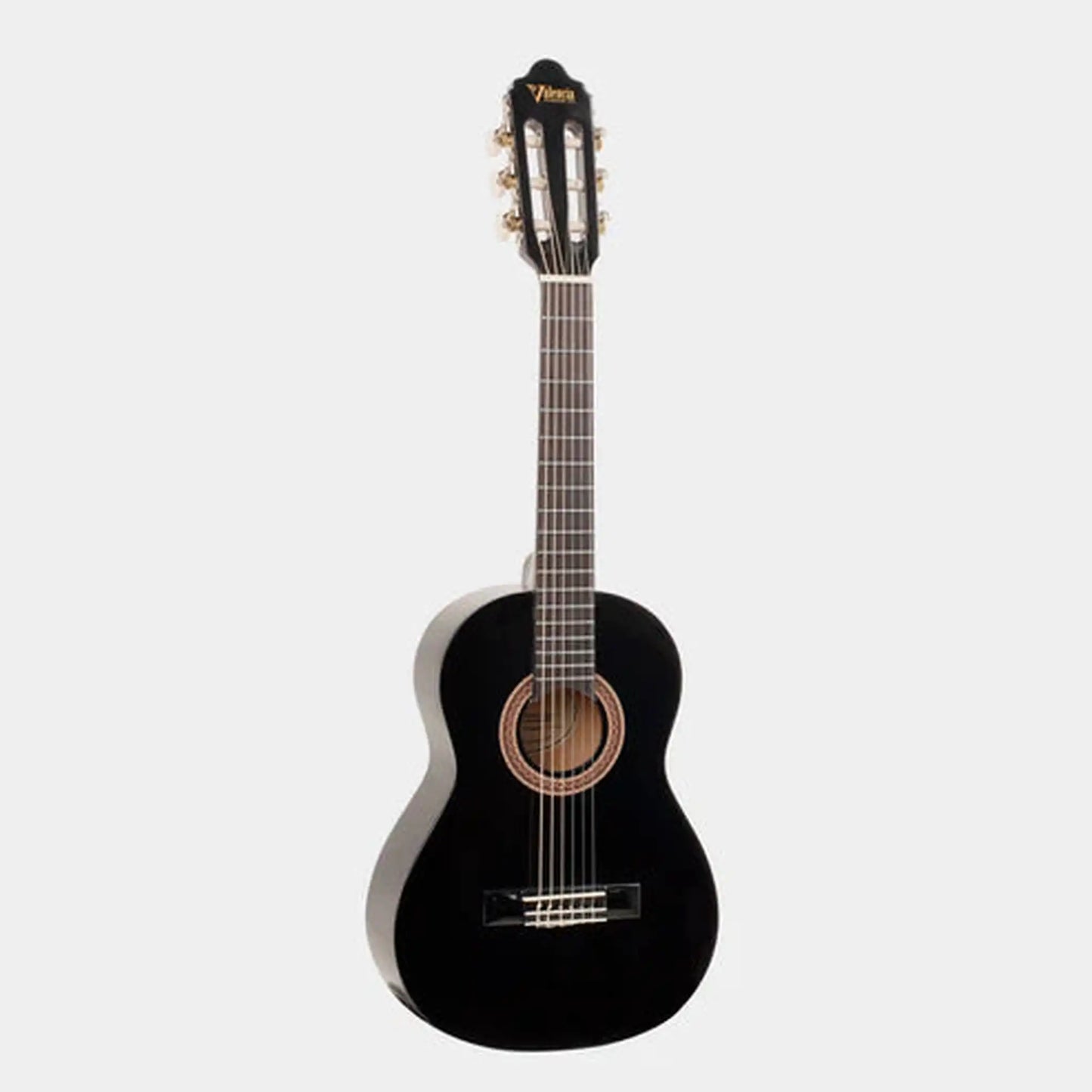 Valencia VC34BK 3/4 Classical Guitar - Black - Joondalup Music Centre